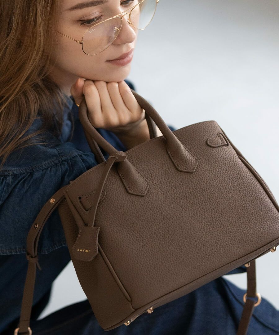 本革 2way ショルダーバッグ ハンドバッグ