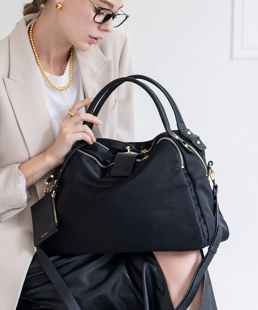2wayナイロントートバッグ ショルダーバッグ Nylon Loche L ナイロンロシェ L 2wayタイプ