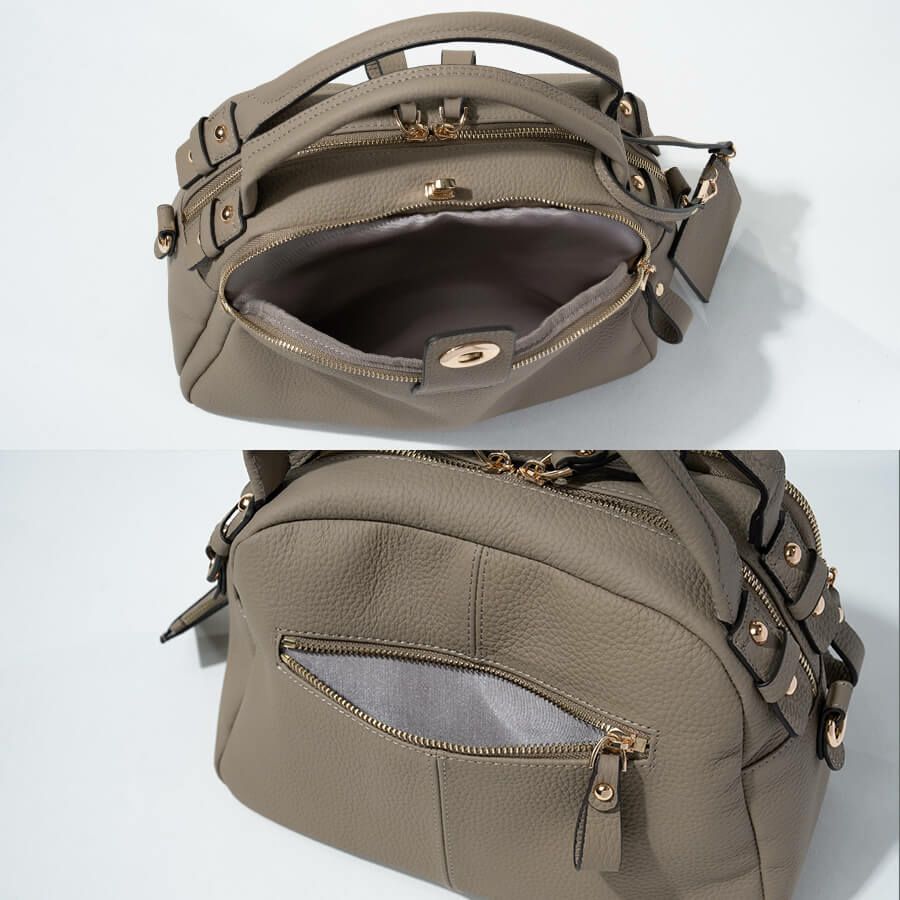 本革 2way ボストンバッグ ショルダーバッグ 第7世代・改良版 Mini Loche ミニロシェ