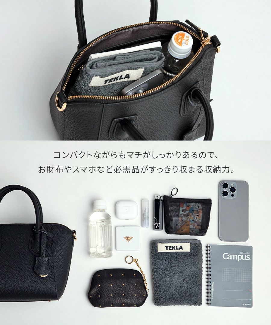 2way ショルダーバッグ レディース 本革 ボストンバッグ レザー シエナ