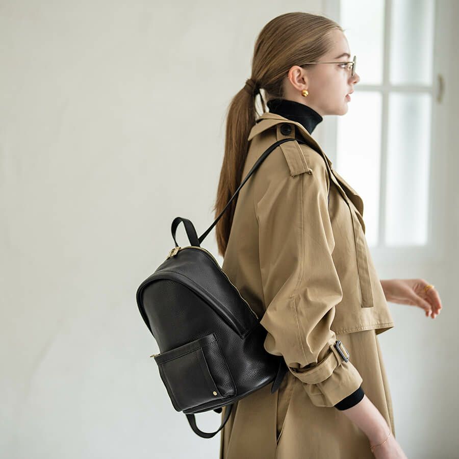 本革リュック Arioso アリオーゾ【第2世代・改良版】 ブラック