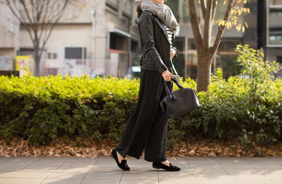 本革　ボストンバッグ