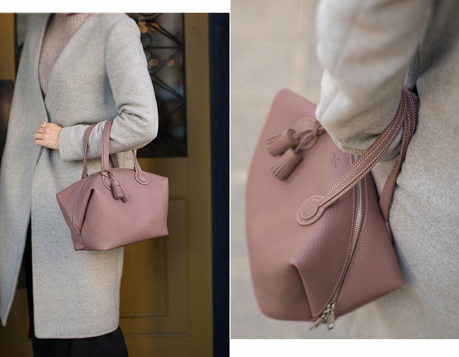 本革　ボストンバッグ