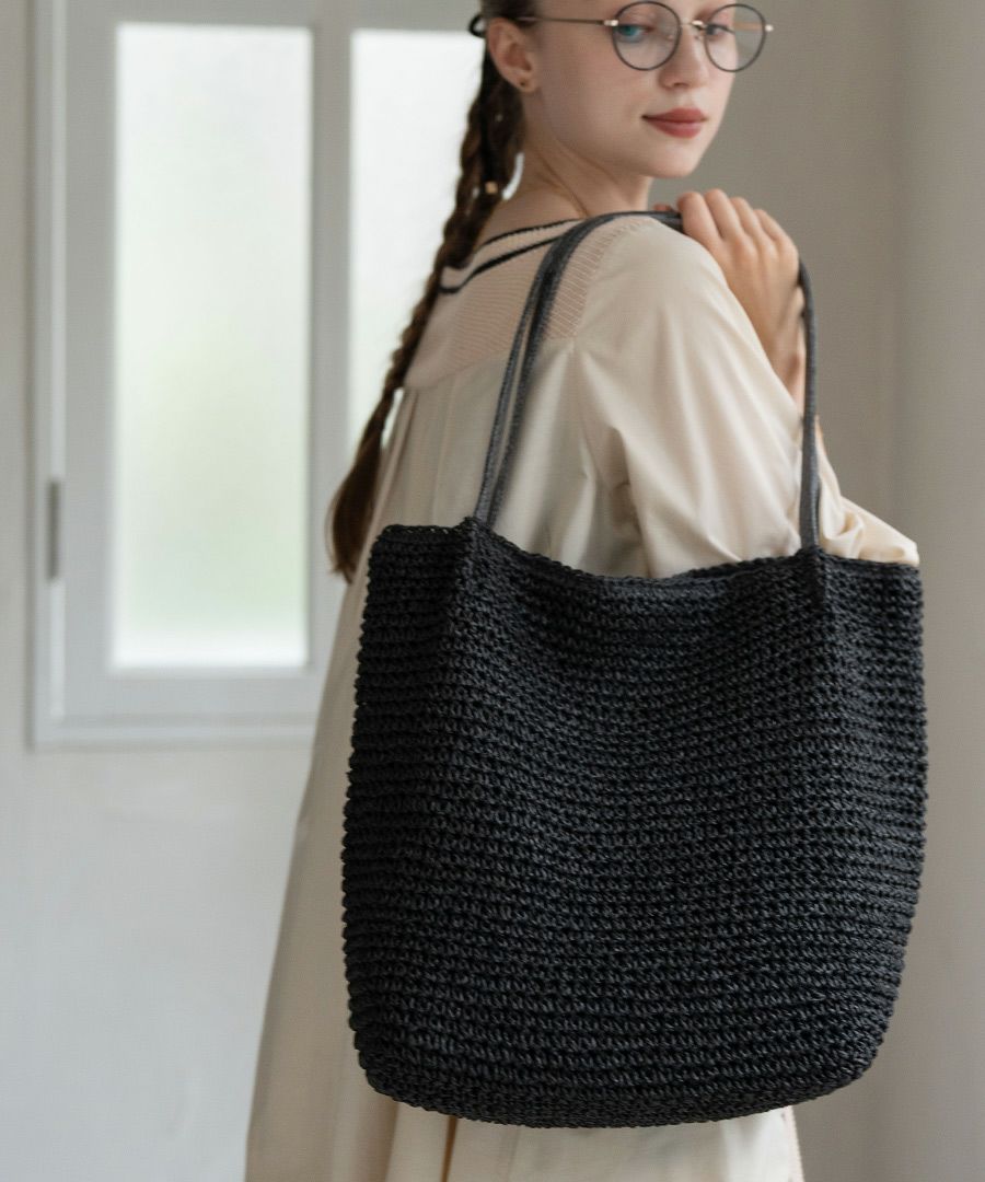 かごバッグ　トートバッグ 2WAYバッグ