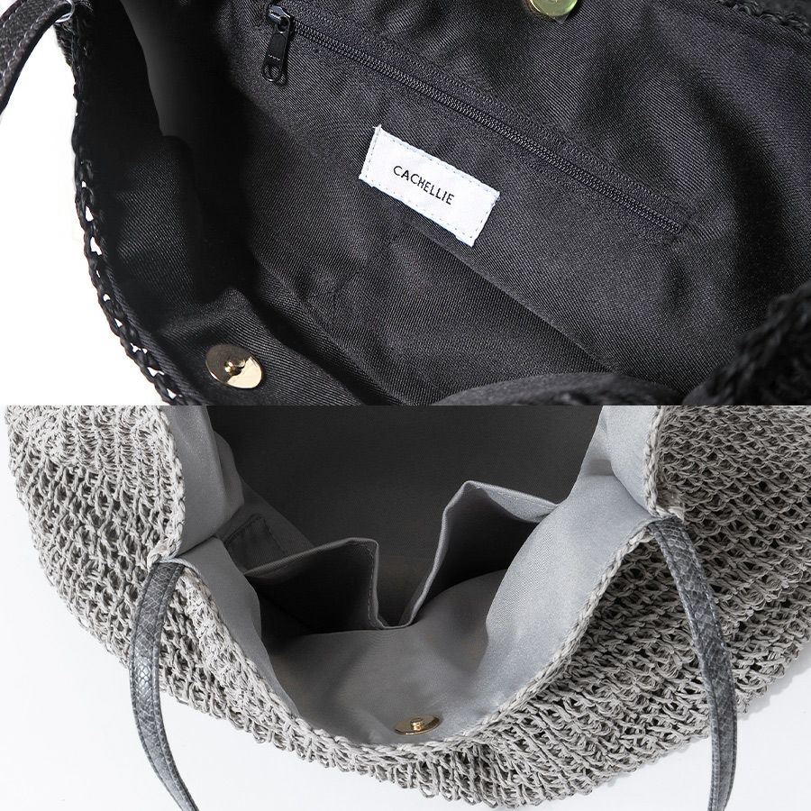 かごバッグ　トートバッグ 2WAYバッグ