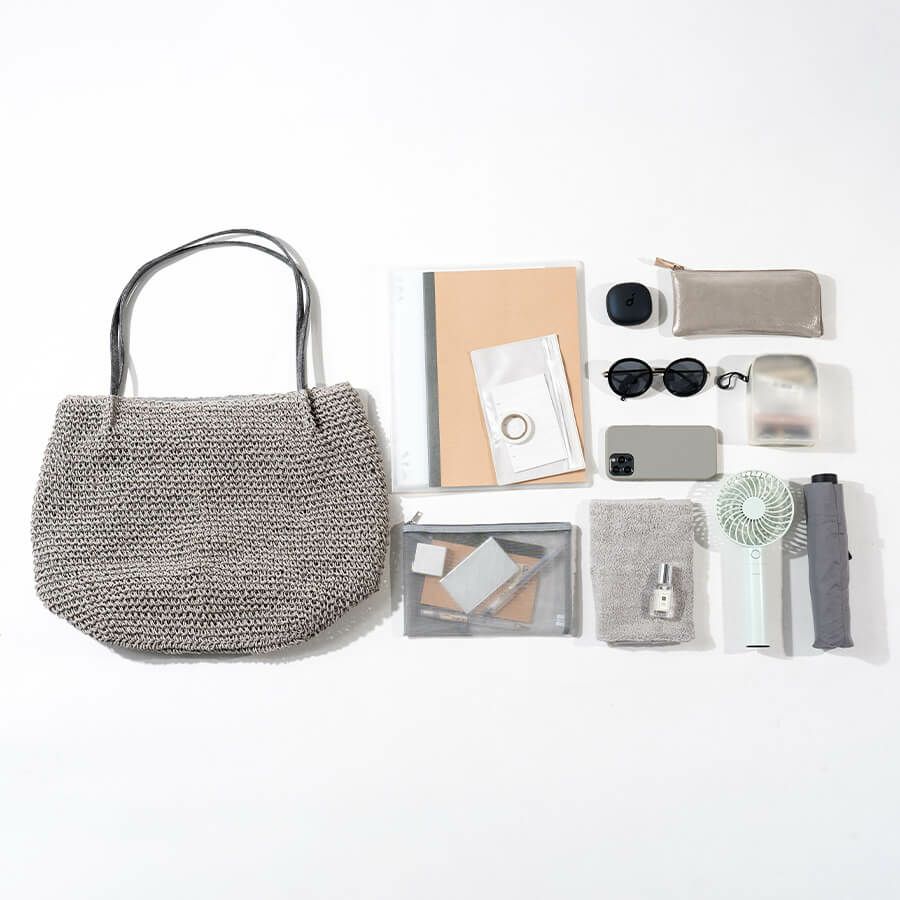 かごバッグ　トートバッグ 2WAYバッグ