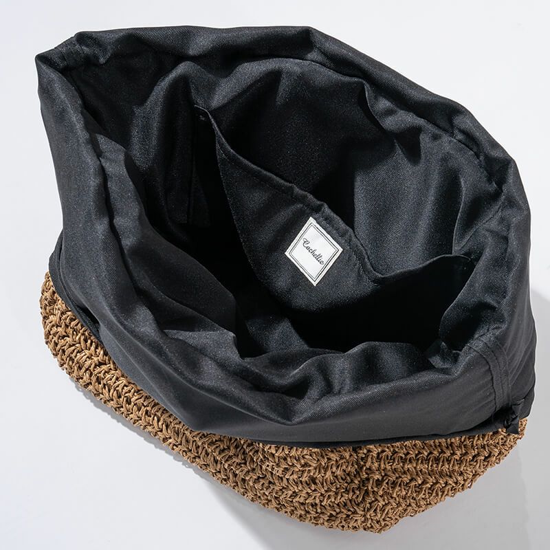 フリル×かごトートバッグ かごバッグ Gozo L ゴゾ Lサイズ