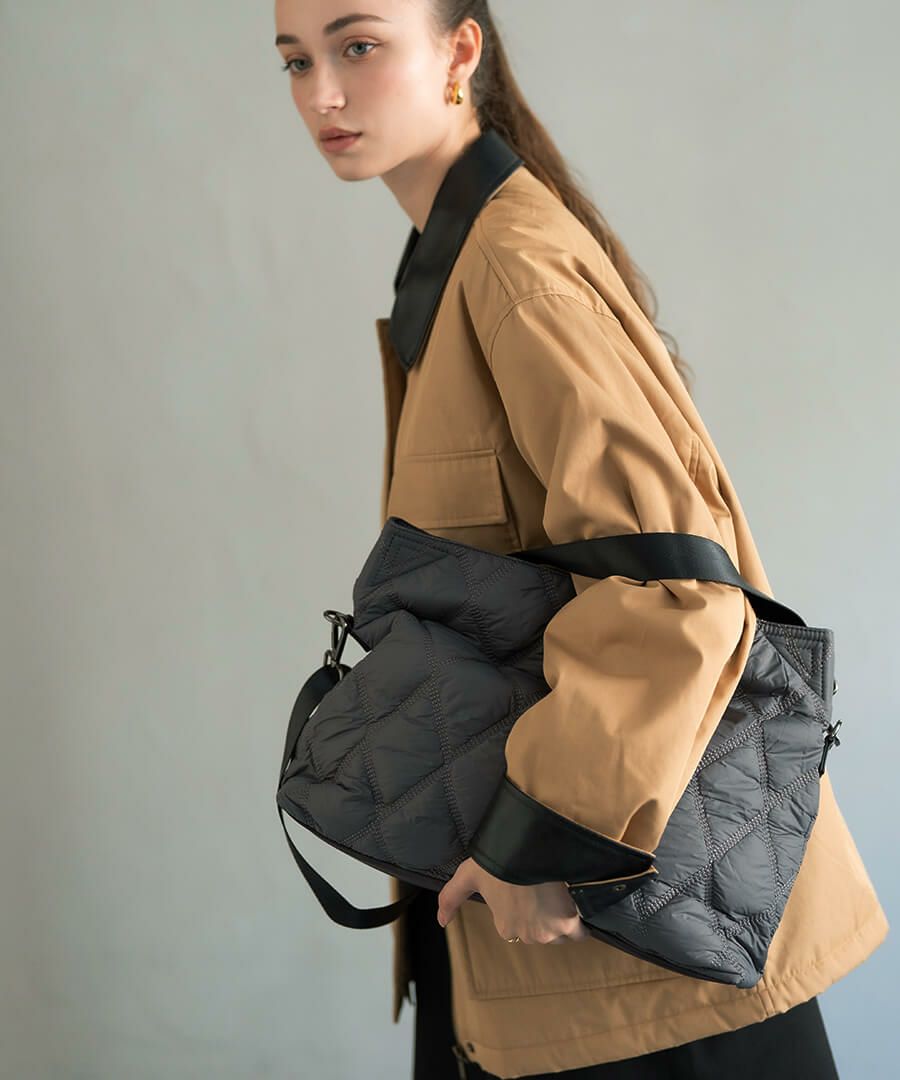 ナイロンキルティング トートバッグ Dajia ダジア