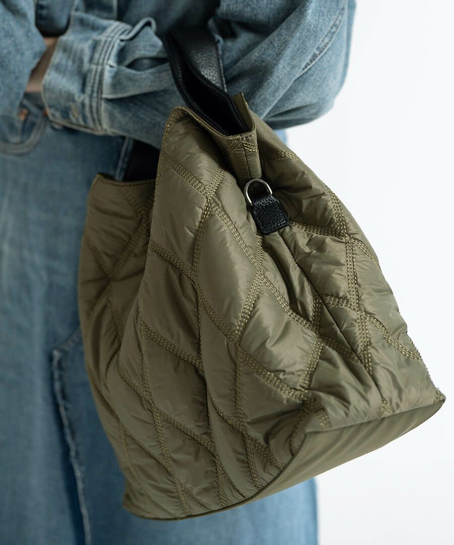 ナイロンキルティング トートバッグ Dajia ダジア