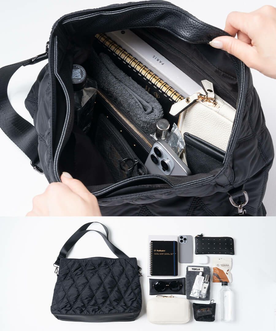 ナイロンキルティング トートバッグ Dajia ダジア