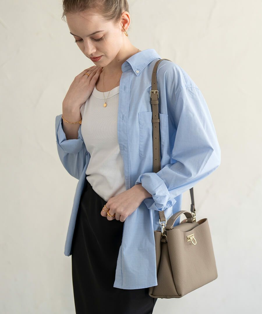 改良版 マロエ ショルダーバッグ 本革