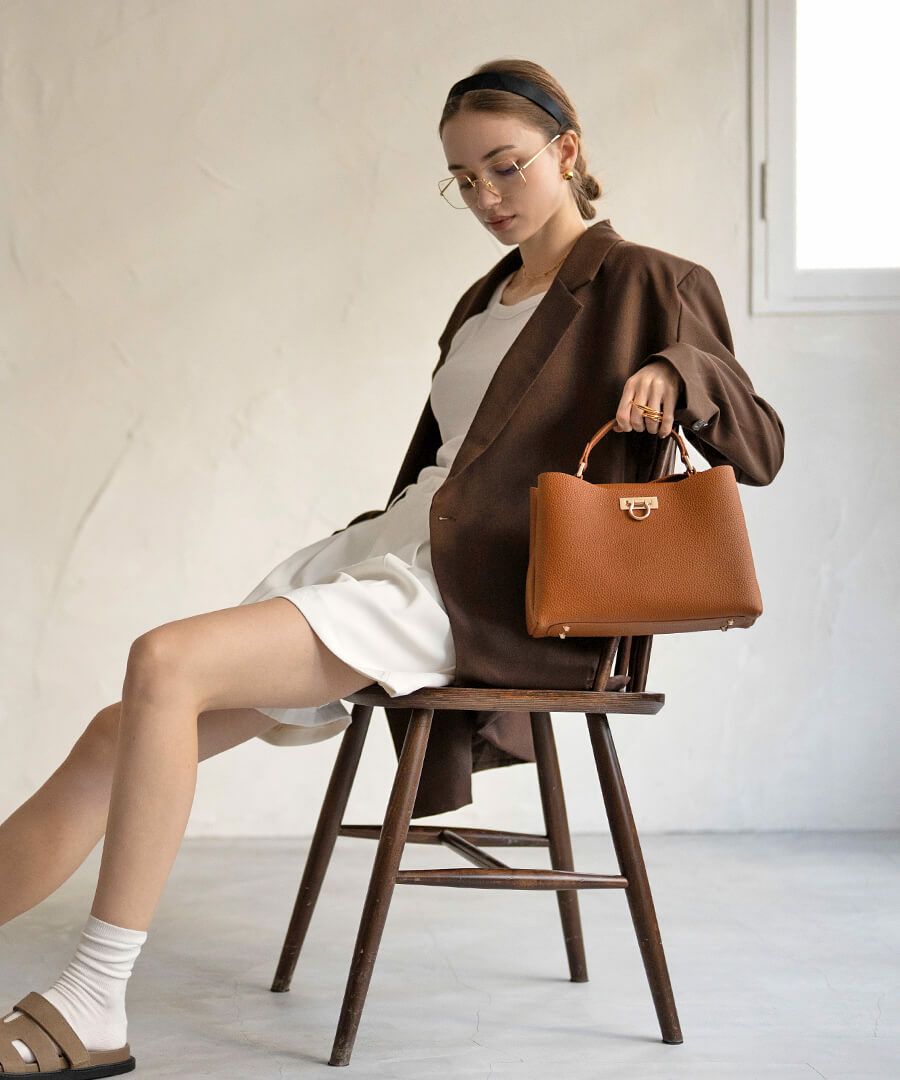 改良版 マロエ ショルダーバッグ 本革