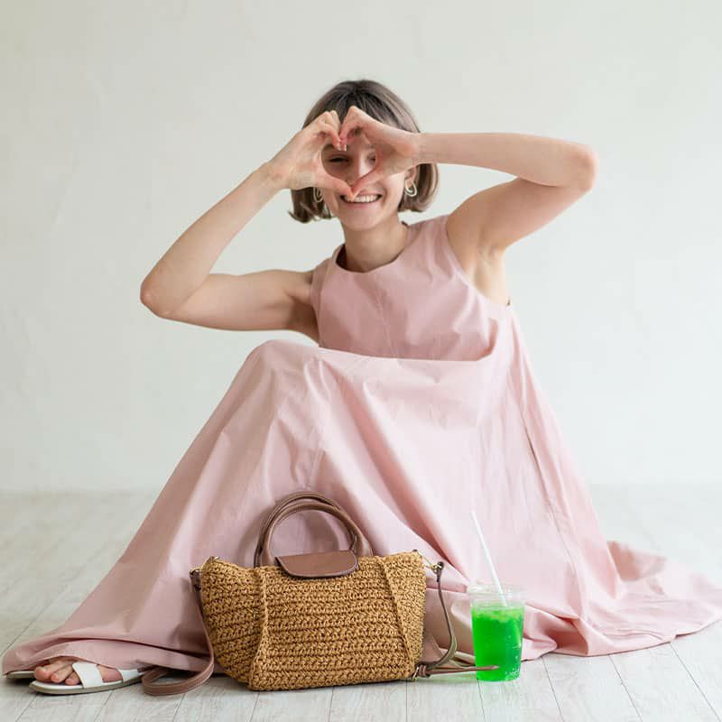 HAYNI Glenda 2wayバッグ Natural・テラコッタ HAYNI Glenda 2wayバッグ Natural・テラコッタ - メルカリ
