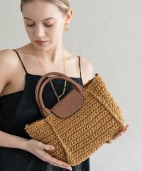 かごバッグ レディース 2way ショルダーバッグ 斜めがけ 大人 ハンドバッグ 【Glenda グレンダ】