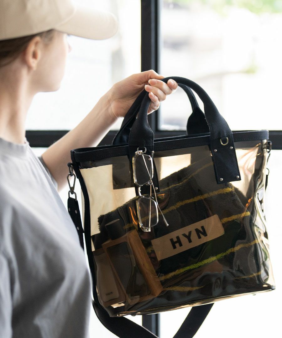 2way クリアバッグ Ganabie ガナビー Mサイズ