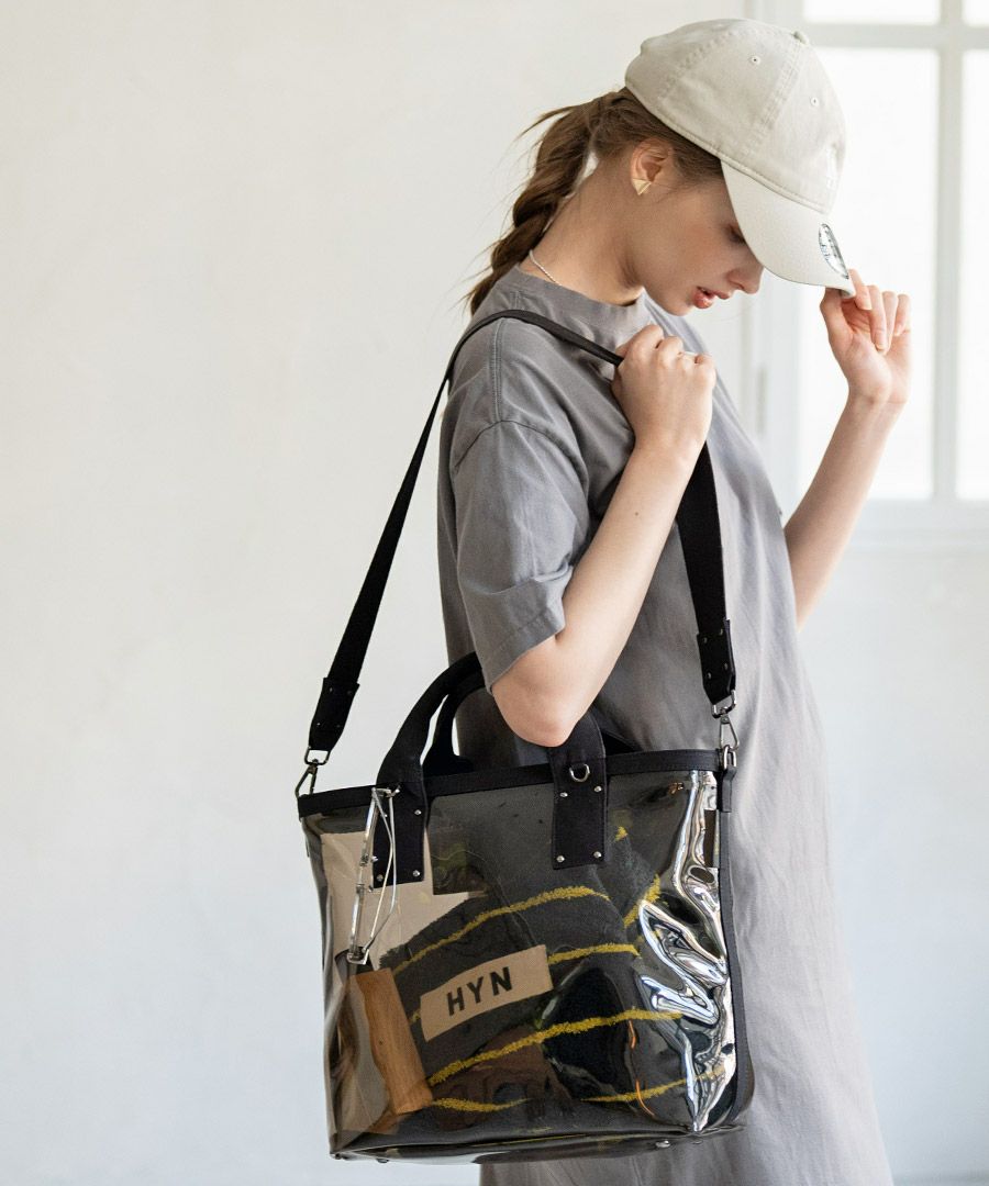 2way クリアバッグ Ganabie ガナビー Mサイズ