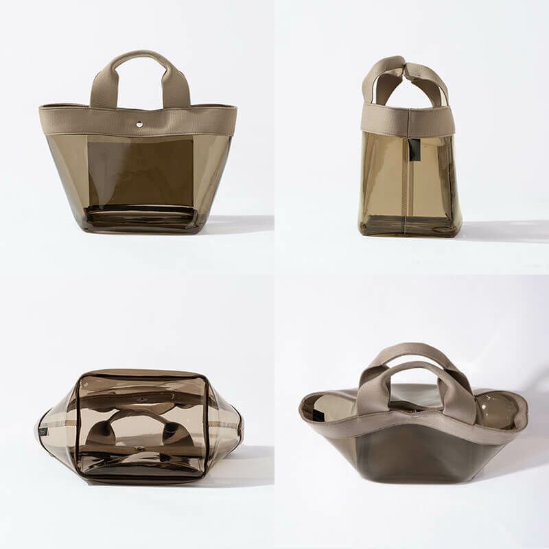 クリアバッグ 透明 PVC  大人 かわいい  Beony ビオニー