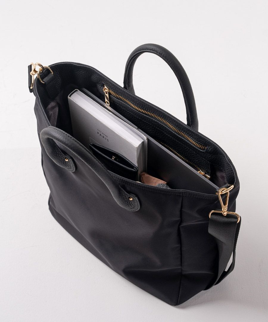 2Way ナイロントートバッグ ショルダーバッグ Oribel オリベル【第3世代・改良版】