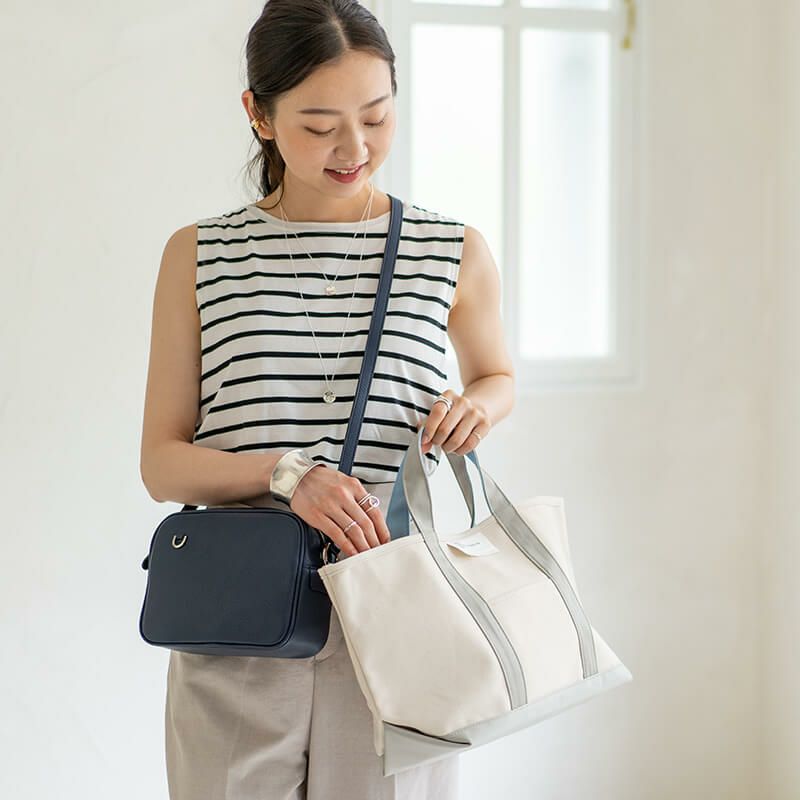 Happy Canvas Tote ハッピーキャンバストートMサイズ【在庫限り