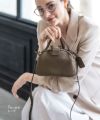 ショルダーバッグ レディース 斜めがけ ボストンバッグ 2way 大人 ワンマイル 小さめ 本革 牛革 バッグ レザー Baby Loche ベイビーロシェ