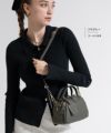 ショルダーバッグ レディース 斜めがけ ボストンバッグ 2way 大人 ワンマイル 小さめ 本革 牛革 バッグ レザー Baby Loche ベイビーロシェ