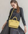 ショルダーバッグ 2Way 本革 型押し Shiena シエナMサイズ