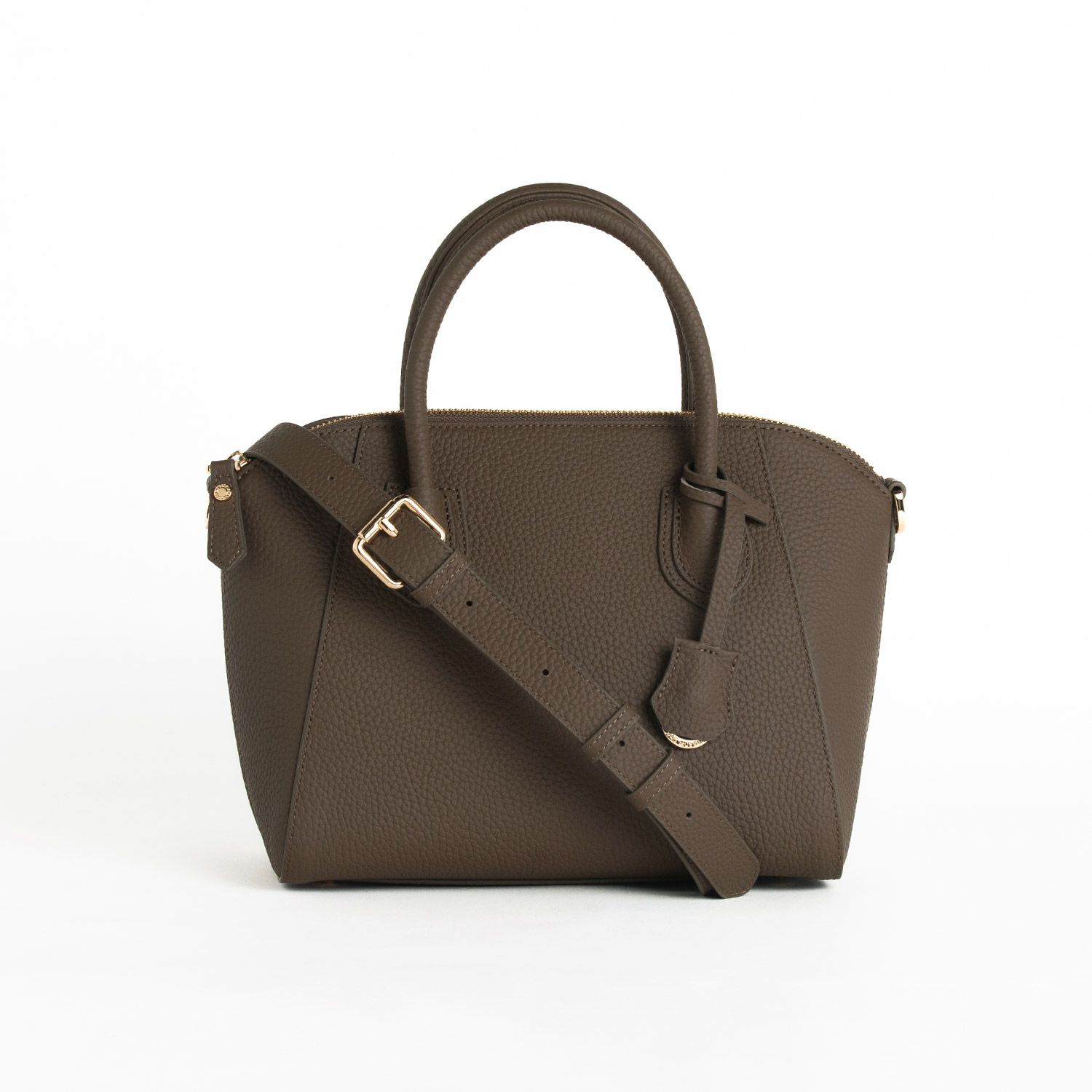 ショルダーバッグ 2Way 本革 型押し Shiena シエナMサイズ