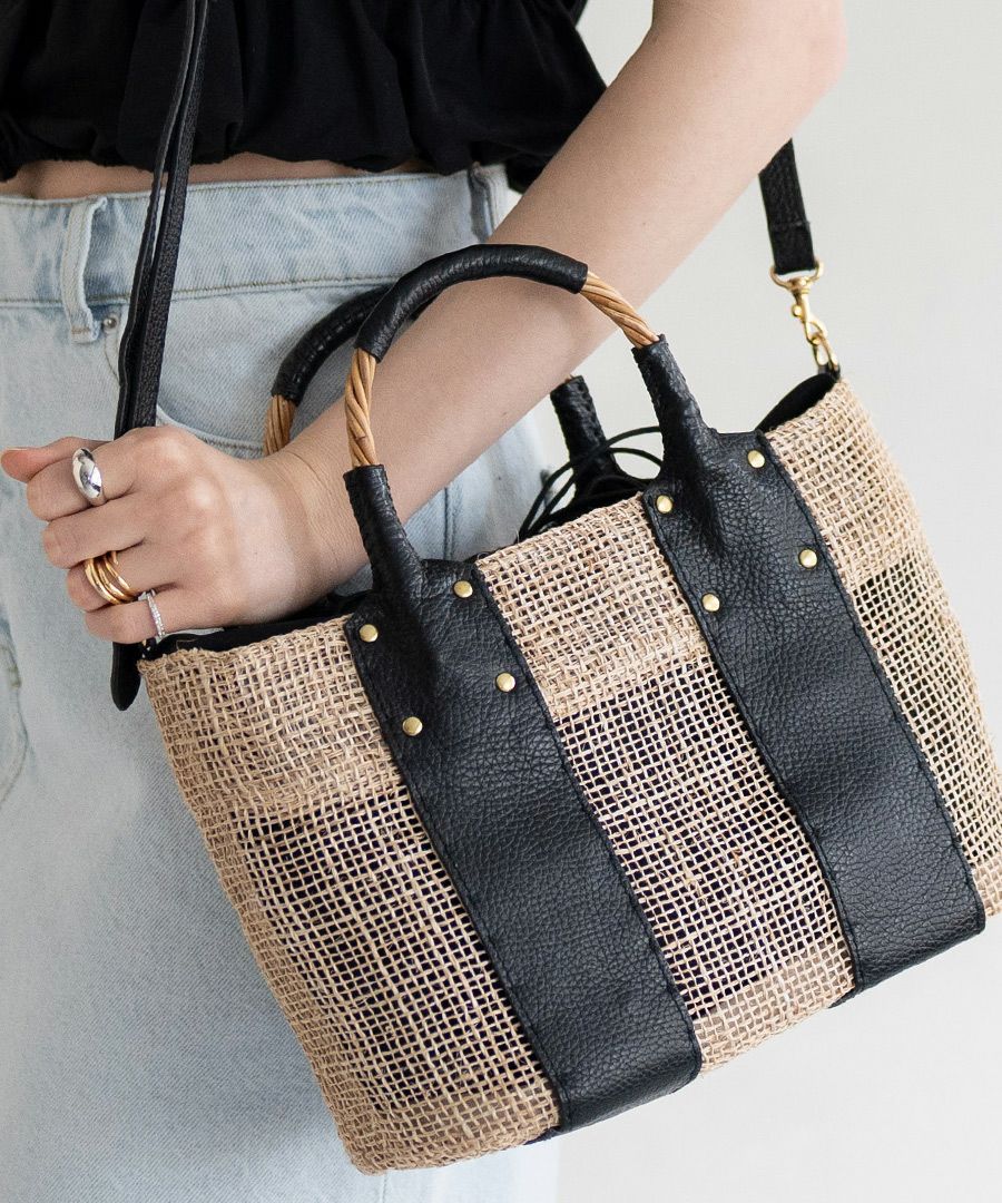 かごバッグ トートバッグ 本革 Veldone ベルドネ