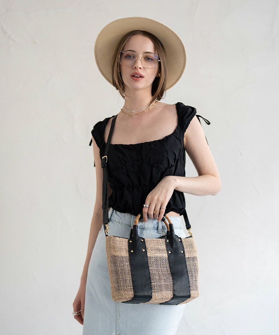 かごバッグ トートバッグ 本革 Veldone ベルドネ