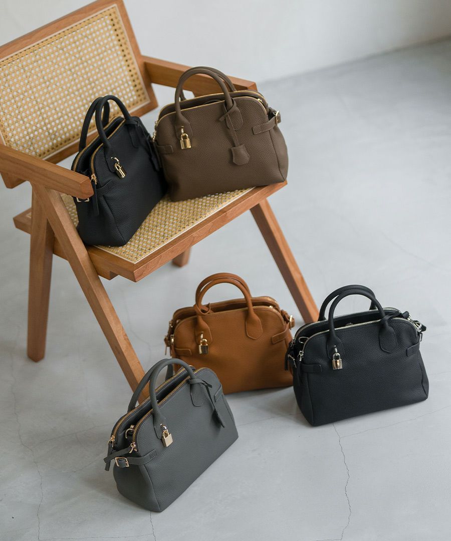 本革 ショルダーバッグ ハンドバッグ Orietto オリエット【第2世代・改良版】