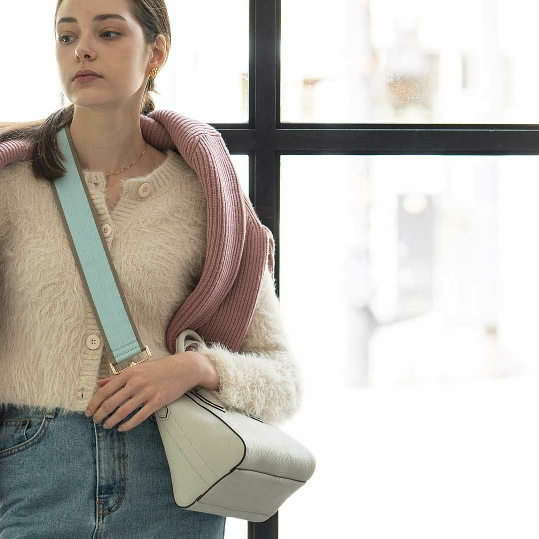 ショルダーストラップ カラーストラップ　ピンク