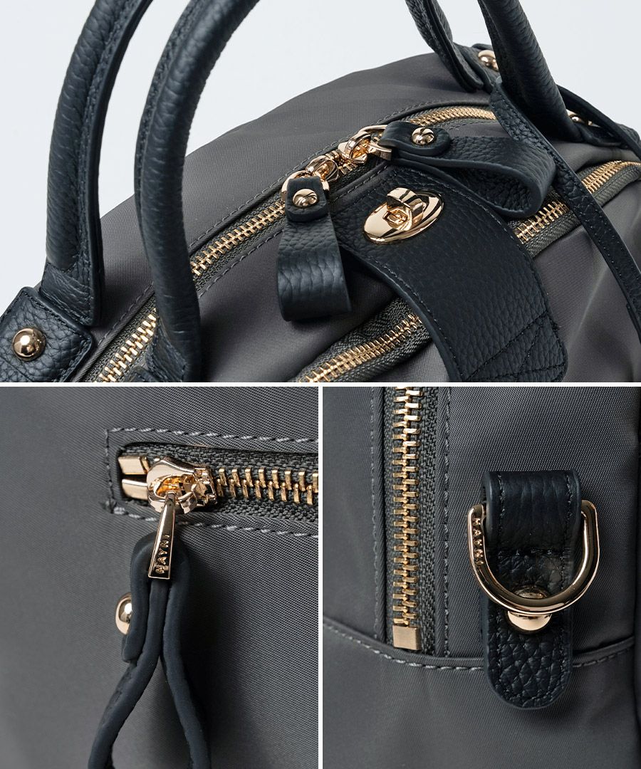 2way ナイロン トートバッグ ショルダーバッグ　Mini Nylon Loche ミニナイロンロシェ