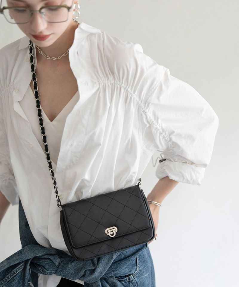 キルティングチェーンバッグ Baldone バルドーネ Sサイズ【第2世代・改良版】