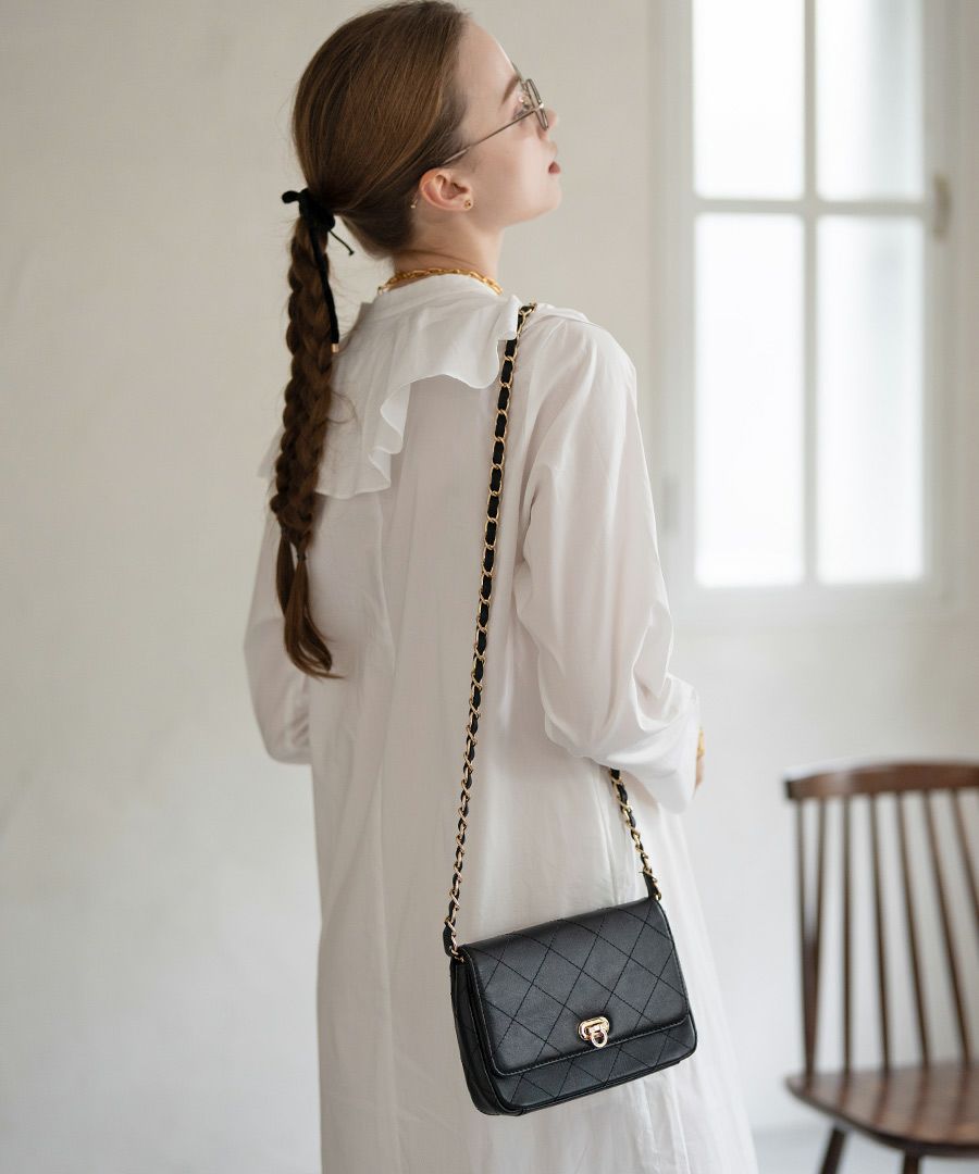 キルティングチェーンバッグ Baldone バルドーネ Sサイズ【第2世代・改良版】