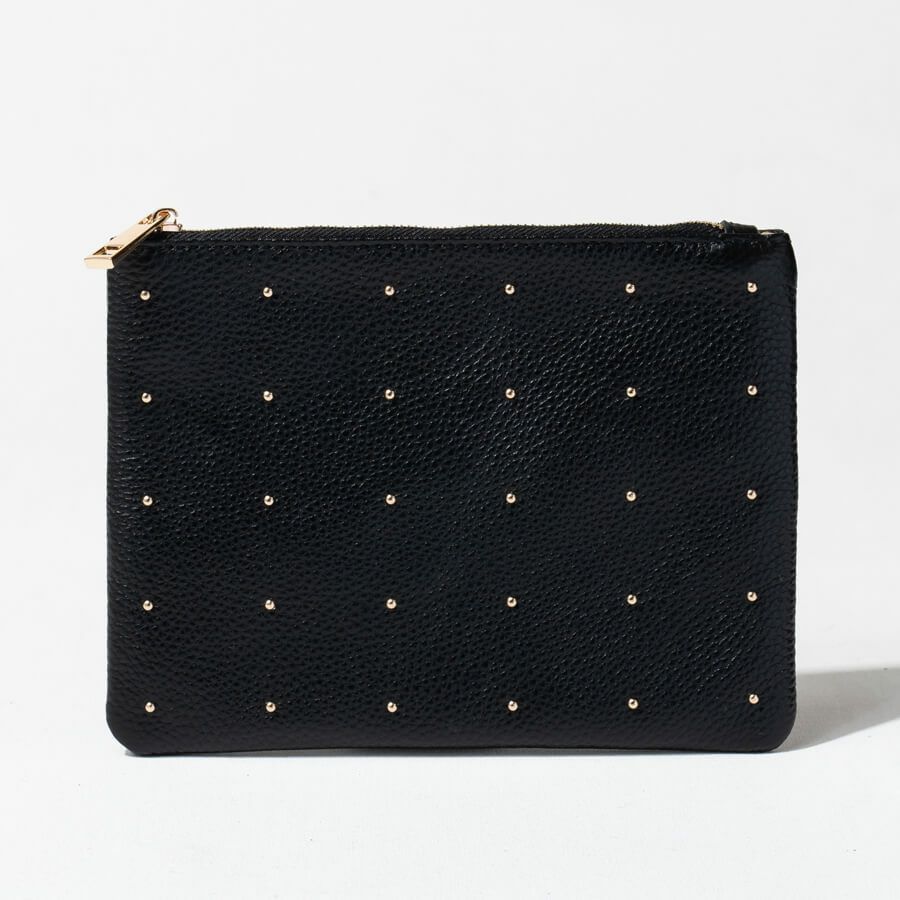 ドットレザーポーチ Mサイズ