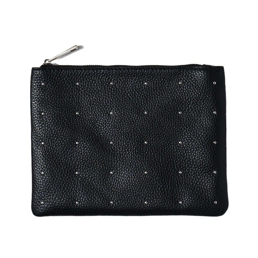 ドットレザーポーチ Mサイズ