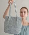 かごバッグ トートバッグ Lunenta ルナンタ ブラック