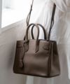 本革 2way ショルダーバッグ ハンドバッグ Lenne レネ トープ