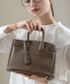 本革 2way ショルダーバッグ ハンドバッグ Lenne レネ トープ