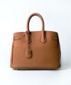 本革 2way ショルダーバッグ ハンドバッグ Lenne レネ キャメル