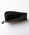 POMTATA ポンタタ ロングウォレット L字 長財布 ドットレザー
