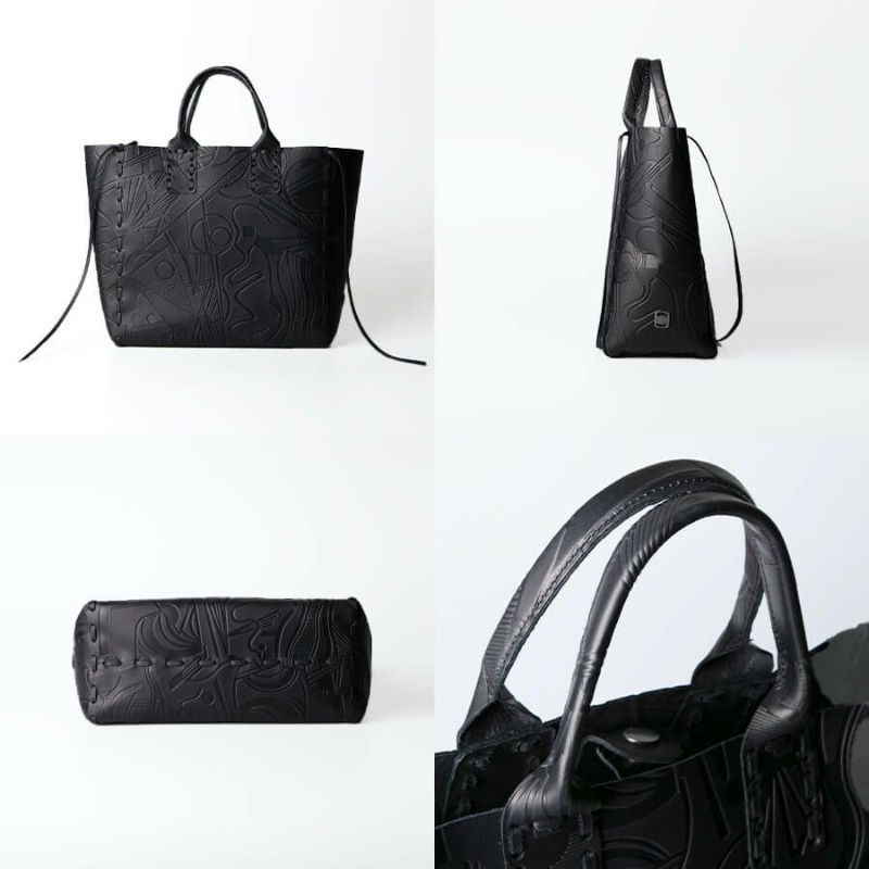 NASH TOTE ショルダーバッグ トートバッグ ブラック - バッグ