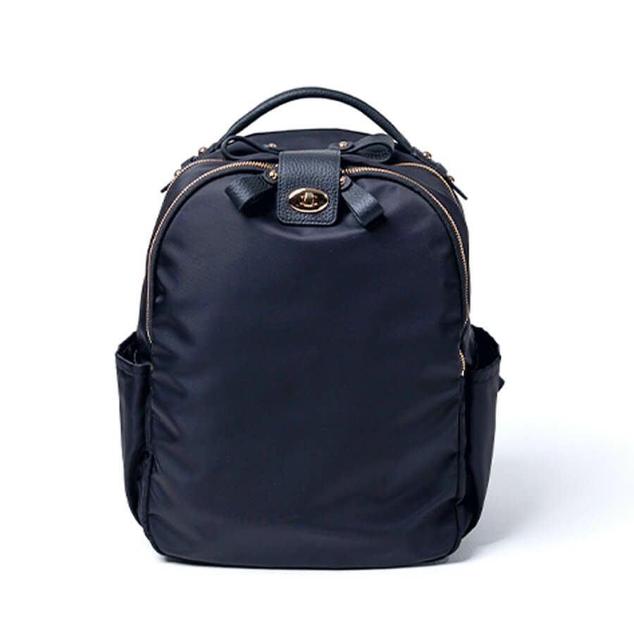 ナイロンバッグ はっ水 撥水 リュック デザイン展開あり Nylon Loche Ruck ナイロンロシェリュック【第2世代・改良版】 ブラック