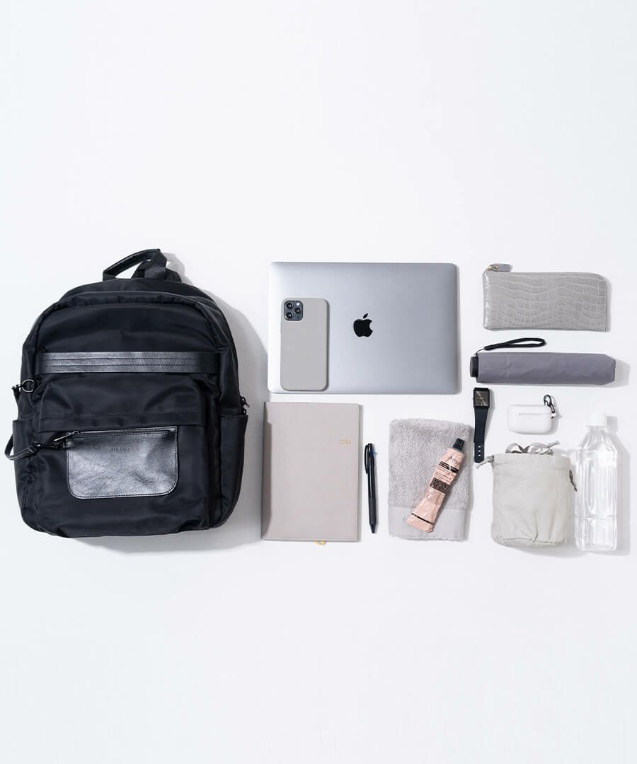 ナイロンリュック Ragalo ラガロ ブラック