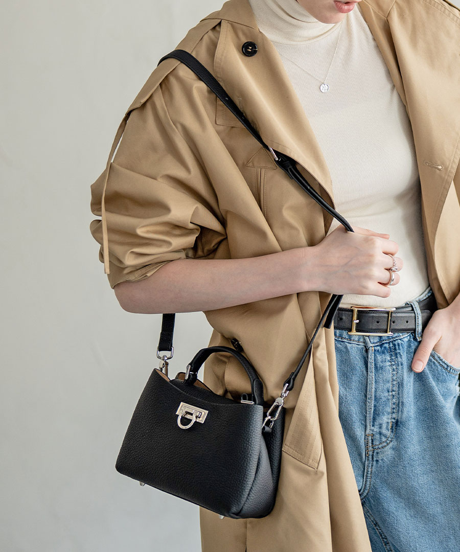 本革 ショルダーバッグ ミニバッグ Baby Marollet ベイビーマロエ