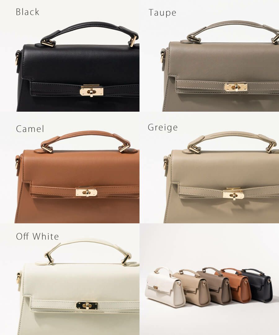 michanさんコラボ チェーン付属 3way ショルダーバッグ ハンドバッグ Linzy リンジー