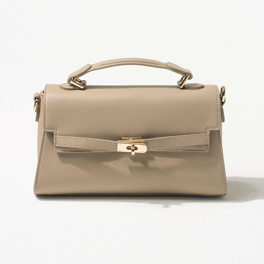 michanさんコラボ チェーン付属 3way ショルダーバッグ ハンドバッグ Linzy リンジー グレージュ