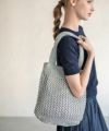 メタリックコード編みトートバッグ Lunemia ルナミア