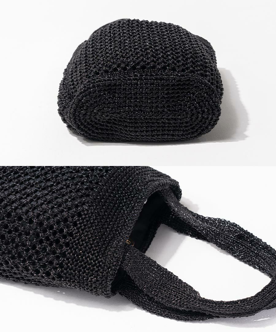 メタリックコード編みトートバッグ Lunemia ルナミア