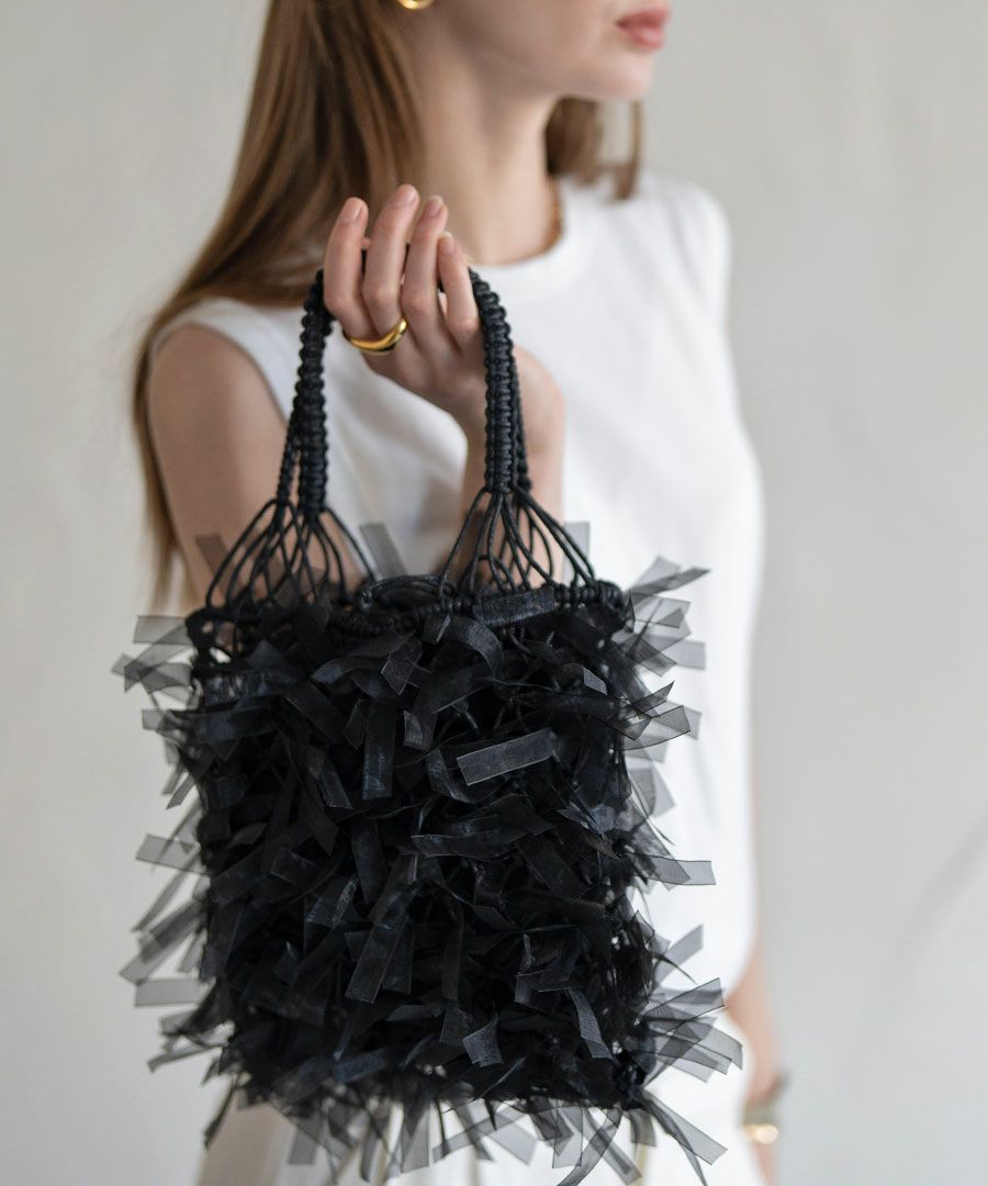 トートバッグ かごバッグ 巾着 レディース Papiliyo パピリオ